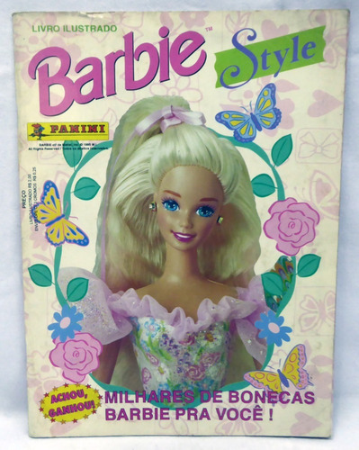 Album De Figurinhas Barbie Style - Incompleto