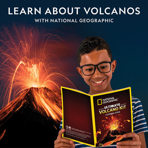 Kit De Vulcão National Geographic Ultimate Com Erupções Para