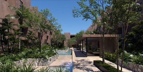 Imagen 12 de 27 de Departamentos En Venta, Homu Temozon Nte Merida Mod C