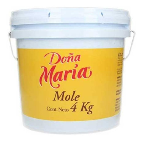 Mole Doña Maria Cubeta 4 Kg