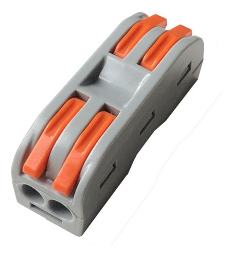 Conector Emenda 2x2 Fios Até 4mm Com 10 Unidades