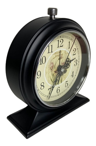 Imagem 2 de 6 de Relógio Despertador De Cabeceira Vintage Com Alarme Retro