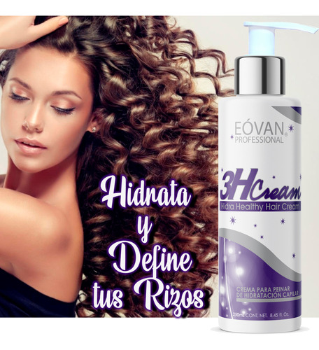Crema Para Peinar Define Tus Rizos Con Hidratación Y Brillo
