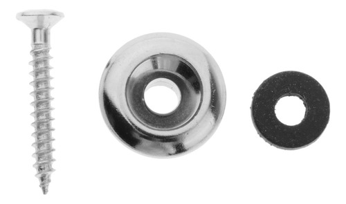 2 X 10 Piezas De Metal Duradero Correa De Guitarra Bloqueo