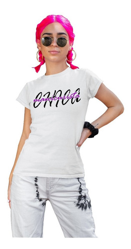 Camiseta De Mujer Chica Cool Manicurista Blanca Cleen Alexer