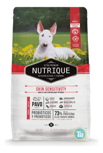 Ración Perro Nutrique Sensitive Skin + Obsequio Y E. Gratis