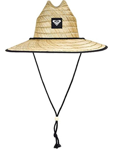 Sombrero Solar De Paja Mujer Roxy Tomboy 2 True Black Tlla L