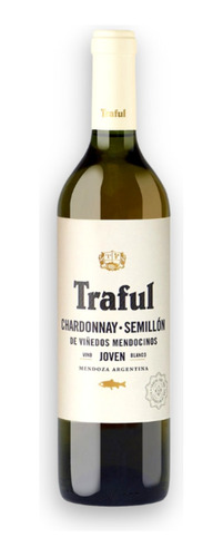 Vino Blanco Traful Joven Chardonnay Semillón 750ml Mendoza
