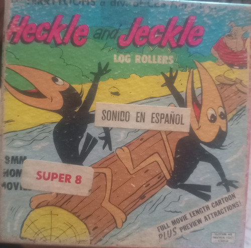 Película Super 8mm Log Rollers (Usado)