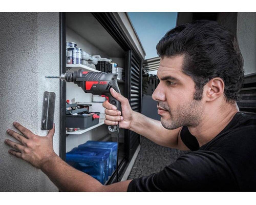 Furadeira parafusadeira elétrica de 10mm Skil 6604 570W 127V