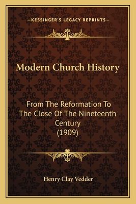 Libro Modern Church History: From The Reformation To The ...