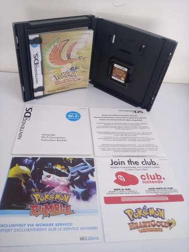 Pokemon Heartgold Ds Version Oro Dorado Juego Fisico Nintend (Usado)