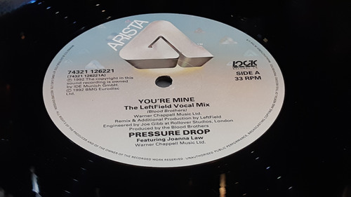 Pressure Drop Feat Joanna Law You're Mine Leftfield Rmx Maxi