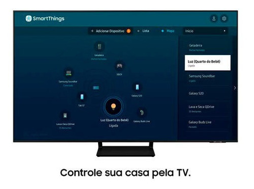 Imagem 7 de 9 de Smart Tv 4k Samsung Qled 55 Com Modo Game, Alexa - 55q70aa