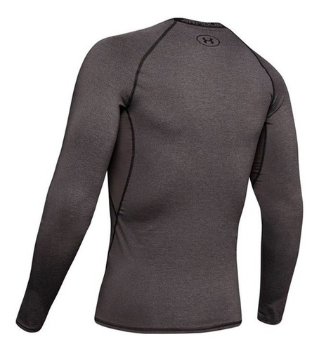 Imagen 2 de 4 de Camiseta De Compresion Under Armour Ua 1257471-090 Hg Hombre