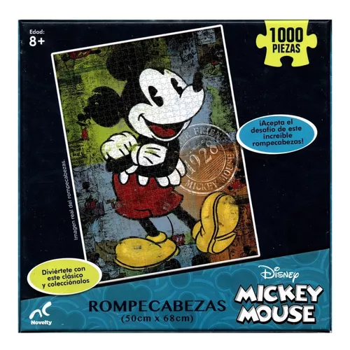 Mickey Mouse Version Rompecabezas 1000 Pz Novelty Corp