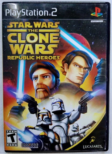 Star Wars Clone Wars Playstation 2 Ps2 