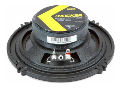 Conjunto de mídia de potência Kicker 46css654 100W RMS