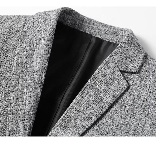 Blazer Slim Fit Para Hombre De Negocios Sénior
