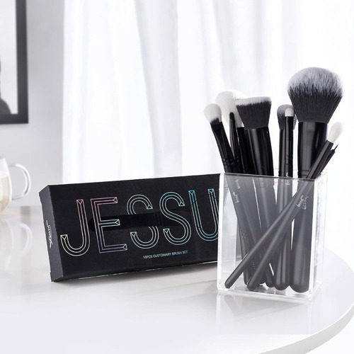 . Jessup Kit 10pcs De Brochas De Maquillaje Profesional,