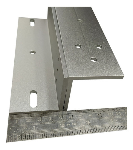 Imagen 6 de 9 de Herraje Z Para Cerradura Electromagnética Modelo Ym280