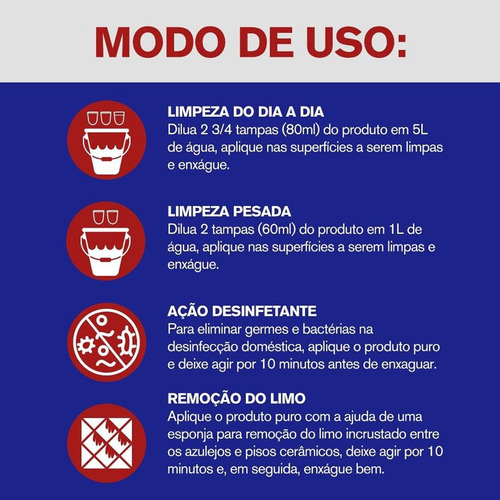 Limpador Limpeza Pesada X-14 Com Cloro Ativo 500ml Veja