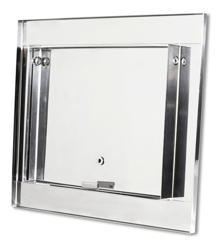 Visor Água, Luz Ou Gás Caixa Top 100% Inox, Design Inovador