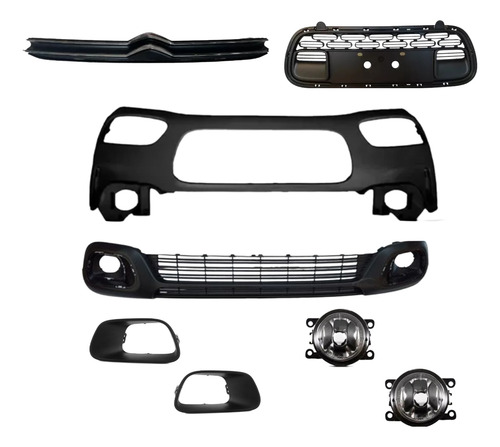 Kit Parachoque Dianteiro C4 Cactus 2019 2020 21 22 2023 2024