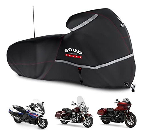 Motorcycle Cover 600d Waterproof For Touring Models Har...