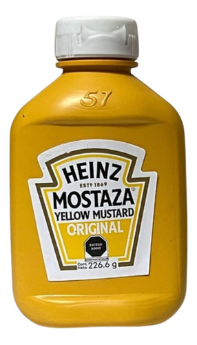 Mostaza X226,6gr Heinz Pet