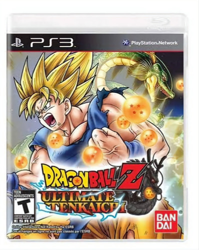 Dragon Ball Z: Ultimate Tenkaichi, Mídia Física Ps3 