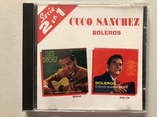 Cd Cuco Sanchez Boleros - Serie 2 En 1