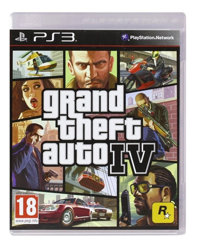 Grand Theft Auto Iv, Gta 4, Ps3, Disco Impecable!!!