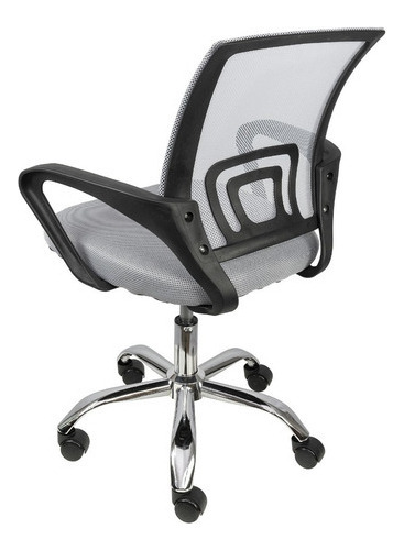 Cadeira de mesa executiva Boxbit Tok Nylon Cinza