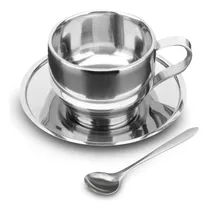 Comprar Juego De Tazas De Café De Acero Inoxidable, Tazas De Café De