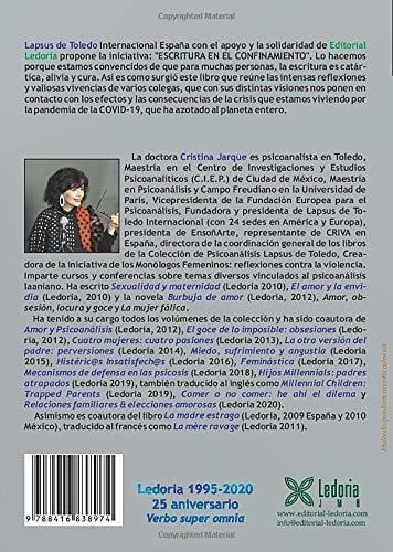 Covid-19. Reflexiones Y Vivencias - Jarque,..., de JARQUE, Cristina. Editorial editorial ledoria en español