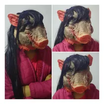 Comprar Máscara Cerdo Saw Amanda Carnicero Halloween Máscaras