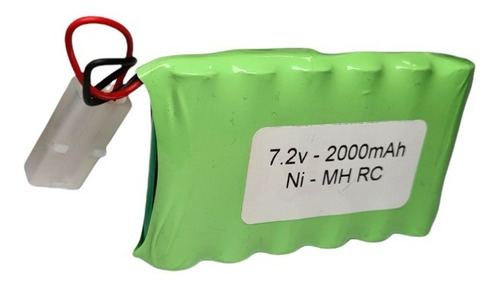 Pila De 7.2v - 2000mah Rc  Recargable Para Carrito Tamiya