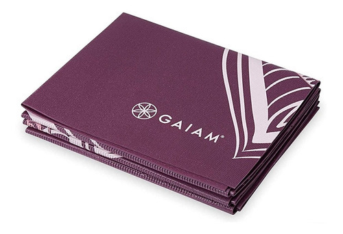 Tapete Para Yoga Plegable Azul 2 Mm Foldable Mat Gaiam Color Violeta