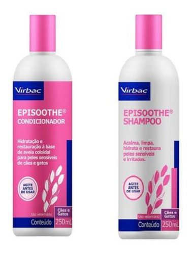 Episoothe Shampoo 250ml + Episoothe Condicionador 250ml