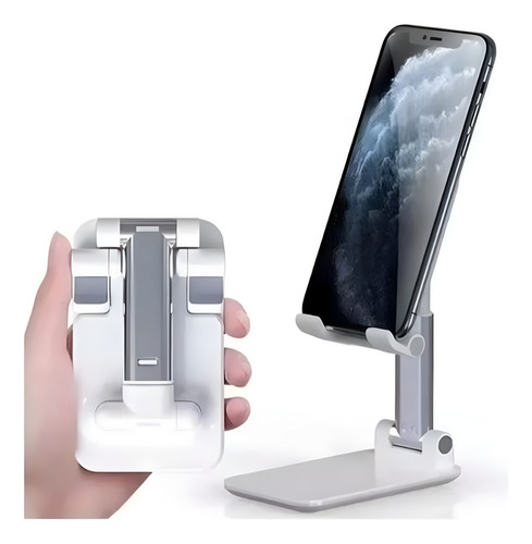 Suporte P/ Celular E Tablet Dobrável Mesa Universal Conforto