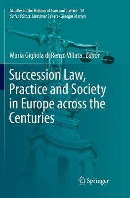 Libro Succession Law, Practice And Society In Europe Acro...