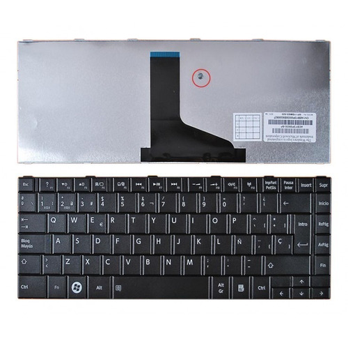 Teclado Toshiba Satellite C840d/c845 Parte: Aeby3l01030-la