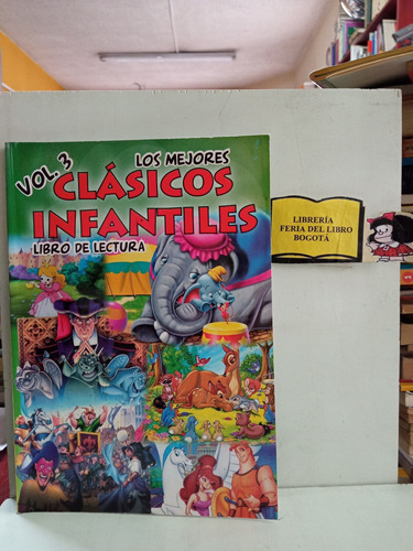 Clásicos Infantiles Vol 3 - Clásicos Disney - Libro Infantil