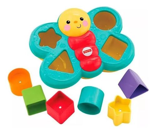 Brinquedo Para Bebê Fisher Price Encaixa Borboleta - Mattel