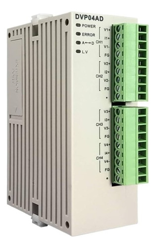Dvp04ad-sl Modulo 4 Entradas Analogicas Plc Delta 20ma 10v