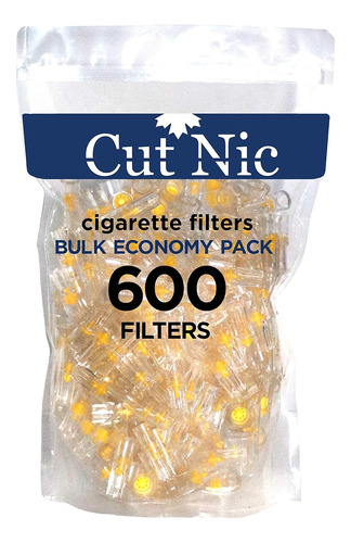 Cut Nic Filtros De Cigarrillos Desechables De 8 Agujeros