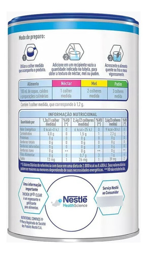 Resource Thicken Up Clear 125g - Nestle