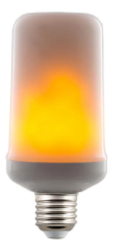 Kit 4 Lâmpada Led E27 Efeito Chama Fogo Tocha Decorativo