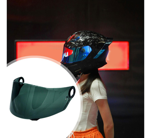 Visera Para Casco De Motocicleta, Visera Resistente,